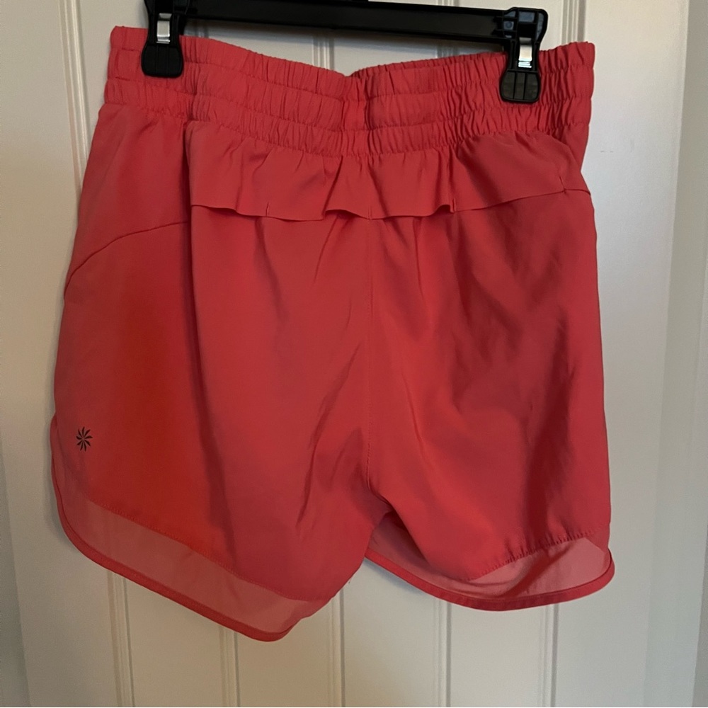 Athleta Mesh Racer Run Shorts 4” Women’s XS